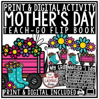 Mother's Day Writing Activity, Grandma Mother's Day Distance Learning1