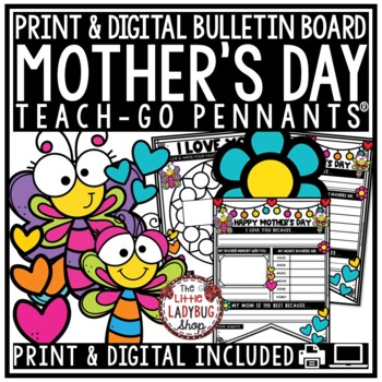 Mother's Day Writing Activities Bulletin Board, Mom Gift Coupon Book1