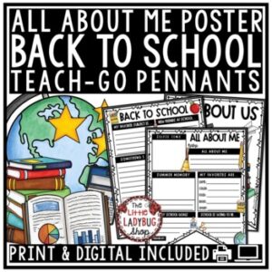 Back to School Bulletin Board- Digital All About Me Google Beginning of the Year1