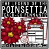 Legend of The Poinsettia December Christmas Reading Activity Bulletin Board