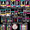 Bright Black Chalkboard Classroom Decor Theme Newsletter Template Editable - Image 4