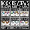 Seasonal Book Review Template Bulletin Board & Digital Book Report Google Slides1
