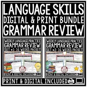 Daily Language Grammar Review Practice