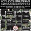 Modern Farmhouse Classroom Decor: Virtual Meet the Teacher Template Editable - Image 2