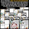 Welcome Letter Meet the Teacher Newsletter Editable Template