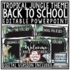 Virtual Meet the Teacher Template Editable: Back to School Google Slide Template