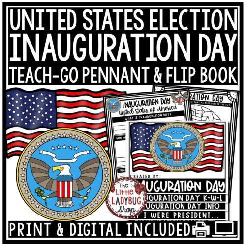 Presidential Inauguration Day Reading, Writing, 3rd 4th Grade