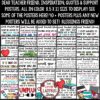 Dear Teacher Inspiration Quote Posters