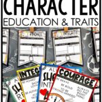 Character Education Traits Bulletin Board Upper Elementary