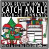December Bulletin Board How to Catch an Elf Aligned Book Review Report Template