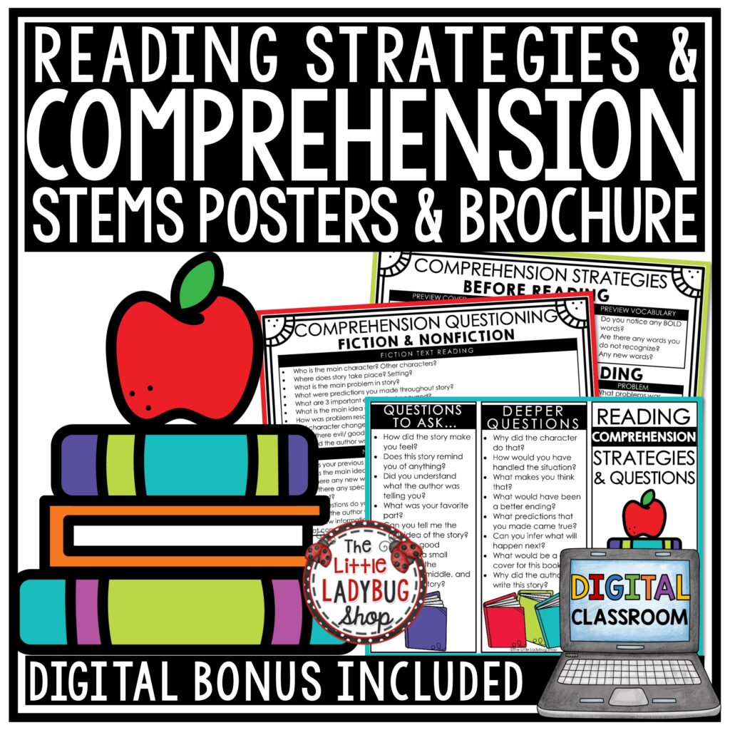 Teaching Reading Skills & Strategies Ideas Plus Freebie