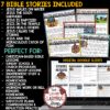 Bible Study Lessons Stories Reading Comprehension Passages