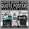 Fall Autumn, Winter, Spring Bulletin Board Classroom Decor Motivational Posters - Image 3