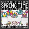 Fall, Spring, Winter, March April Poetry Writing Bulletin Board Acrostic Poems-2