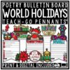 Fall, Spring, Winter, March April Poetry Writing Bulletin Board Acrostic Poems-4