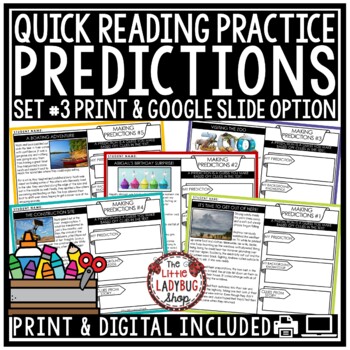 Quick Reading Practice Predictions