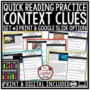 Quick Reading Practice Context Clues