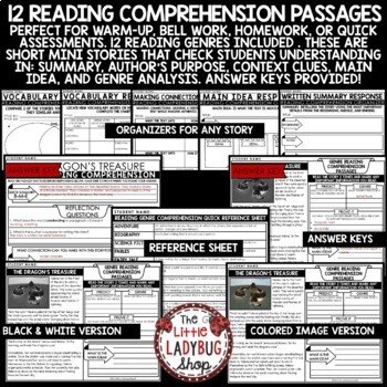 Reading Comprehension Passages