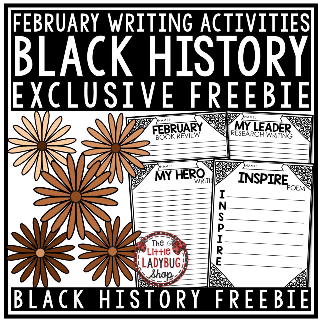 Black History Month Freebie