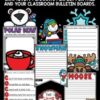December, January Winter Poetry Writing Bulletin Board Acrostic Poem-3