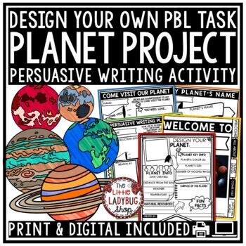 Persuasive Writing Task Design Create a Planet, Zoo Project Based Learning PBL-2