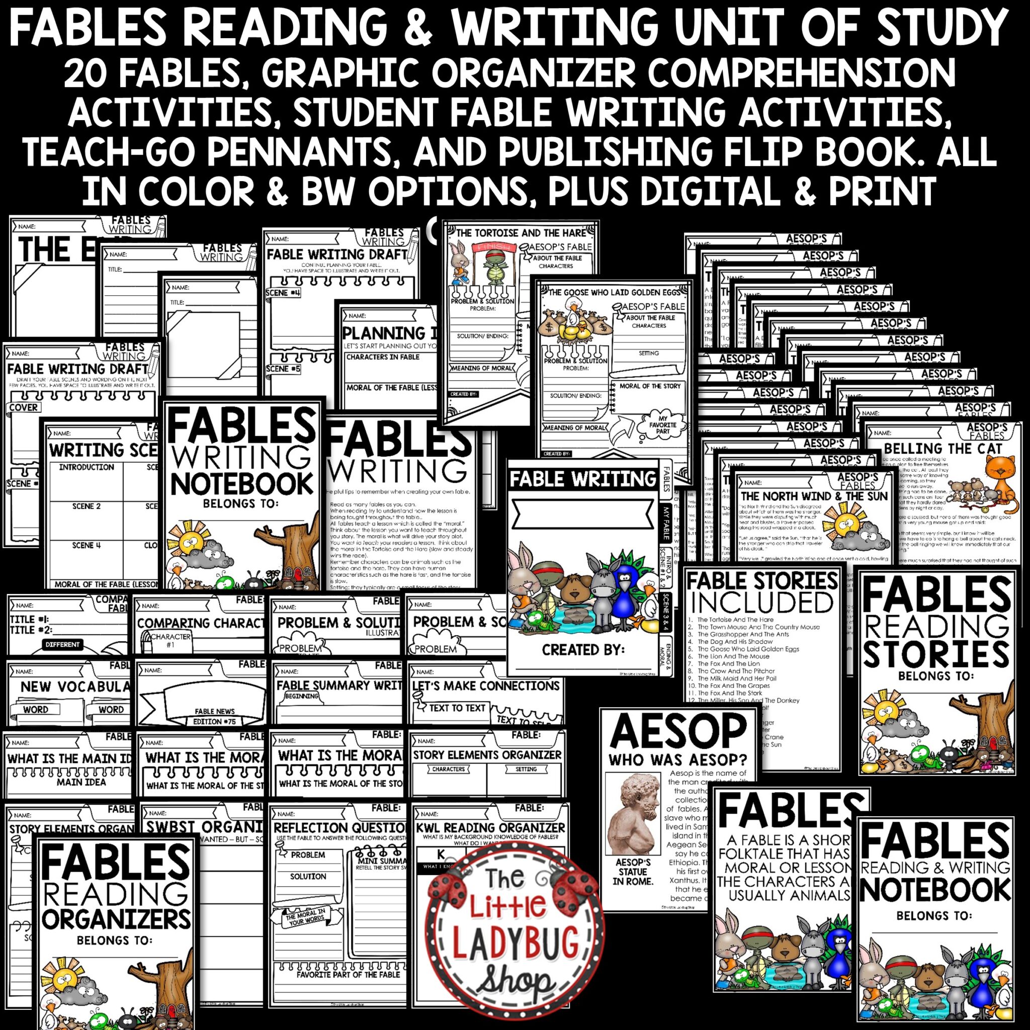 Folktales Fables Fairy Tales Tall Tales - The Little Ladybug Shop
