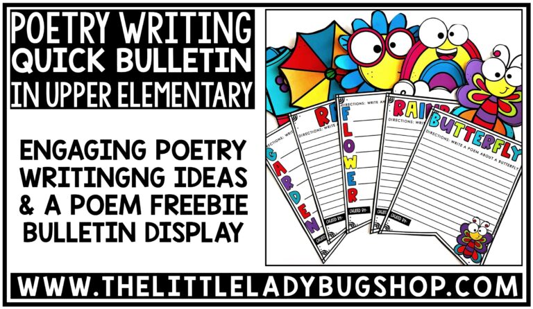 Spring Poetry Bulletin Boards Ideas