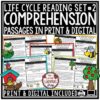 Spring Science Life Cycle Reading Comprehension Passages Skills and Questions-3