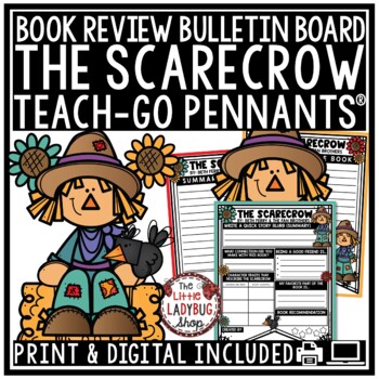 The Scarecrow, Beth Ferry Read Aloud Picture Book Review November Bulletin Board-1