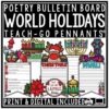 Winter Holidays Christmas Around the World Poetry Writing Bulletin Board Poem-1