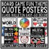 Board Games Theme Classroom Door Decor Motivational Posters Bulletin Boar-1