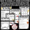 Superhero Back to School Activities 2nd Grade All About Me