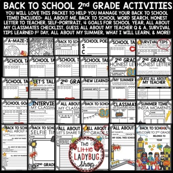 Superhero Back to School Activities 2nd Grade All About Me Beginning of the Year-2