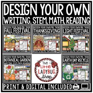 Fall Winter Spring PBL STEM Writing Project