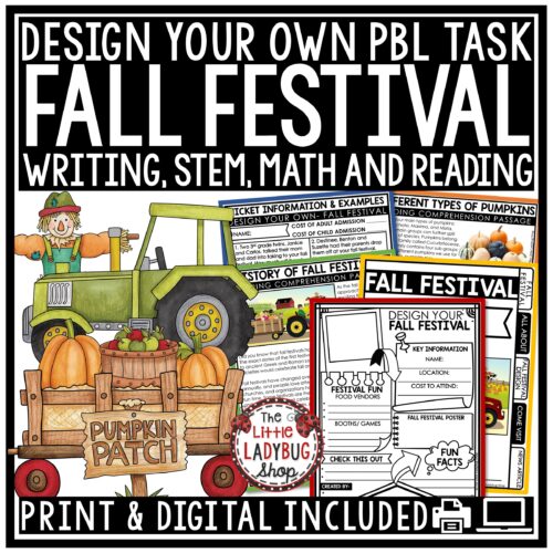 Design Fall Festival STEM Project Based Learning