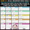 Language Test Prep Grammar Jeopardy Game Show