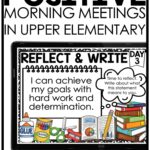 Positive Talk Morning Meetings in Upper Elementary