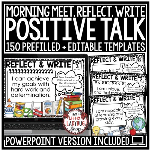 Positive Talk Morning Meetings in Upper Elementary