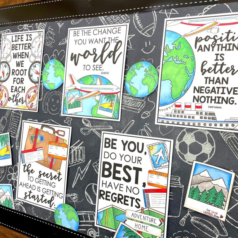 Travel Theme Back to school class decor