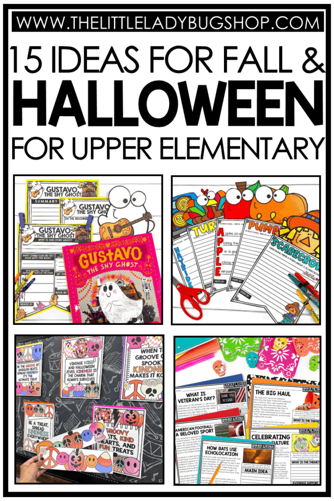 Halloween and Fall Activities in the Upper Elementary Classroom