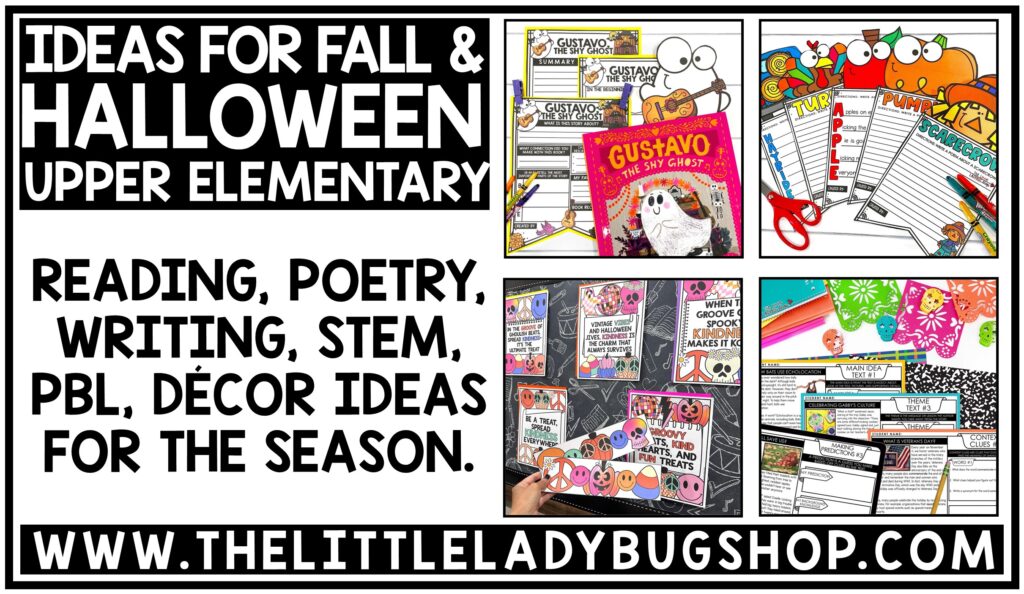 Engaging Read Alouds for Upper Elementary - The Little Ladybug Shop %