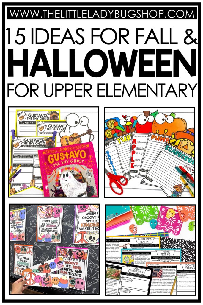 Halloween and Fall in the Upper Elementary Classroom