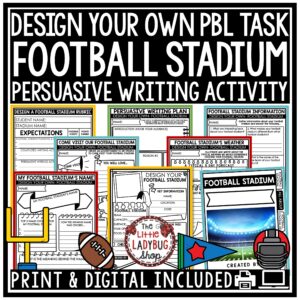 Football Stadium Project Based Learning: Design your own Football Stadium