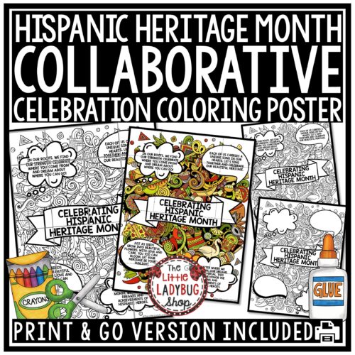 Hispanic Heritage Month Collaborative Poster