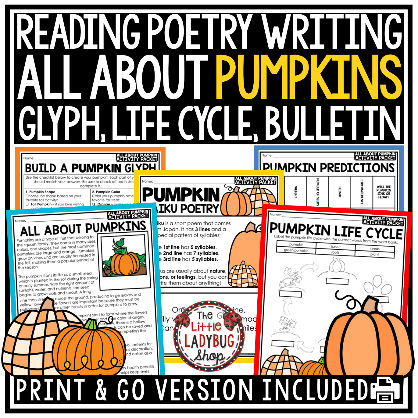 Halloween and Fall in the Upper Elementary Classroom