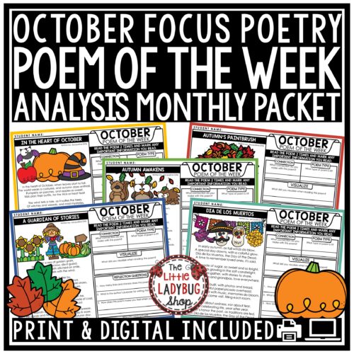 Fall October Poem of the Week