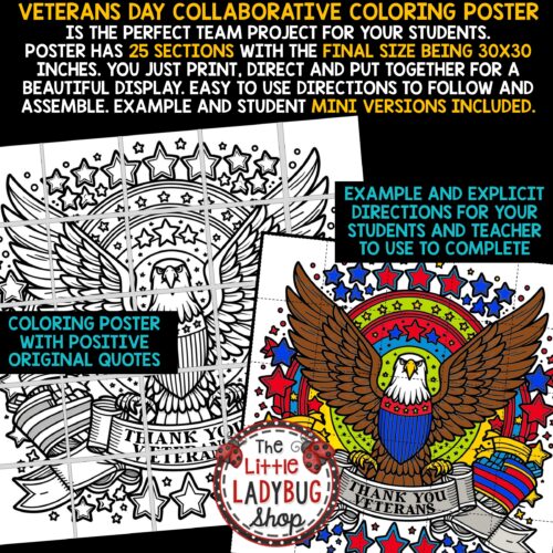 Veterans Day Collaborative Poster Bulletin