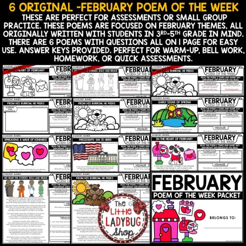 Valentine February Poem of the Week