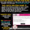 Main Idea Reading Review ELA Test Prep 3rd 4th Grade Reading Game Show Review