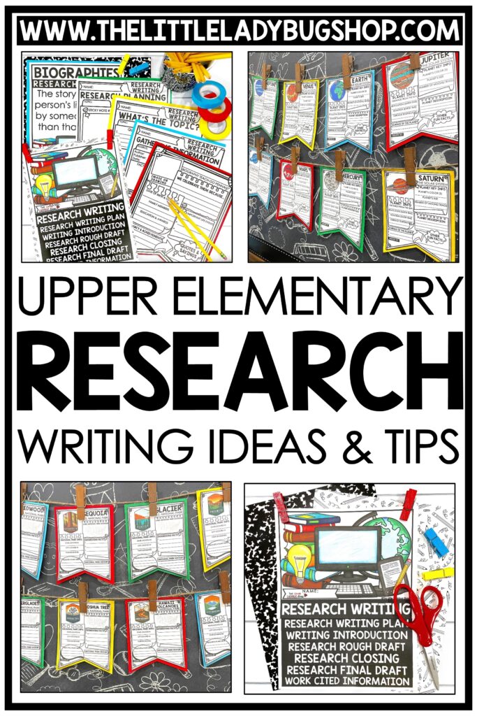 Research Paper Writing for Upper Elementary Students